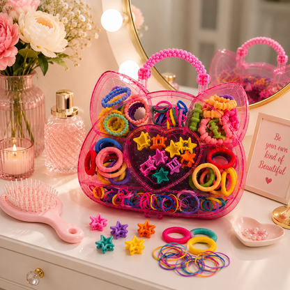 Poffzy Hello Kitty Hair accessory Set