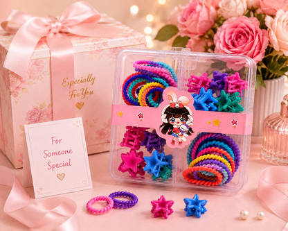 Poffzy Adorable Hair Accessory Set