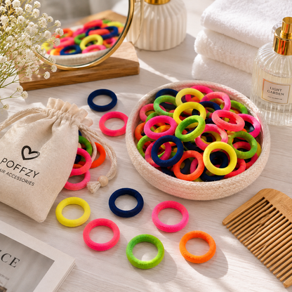 Poffzy Colourful Hair Band
